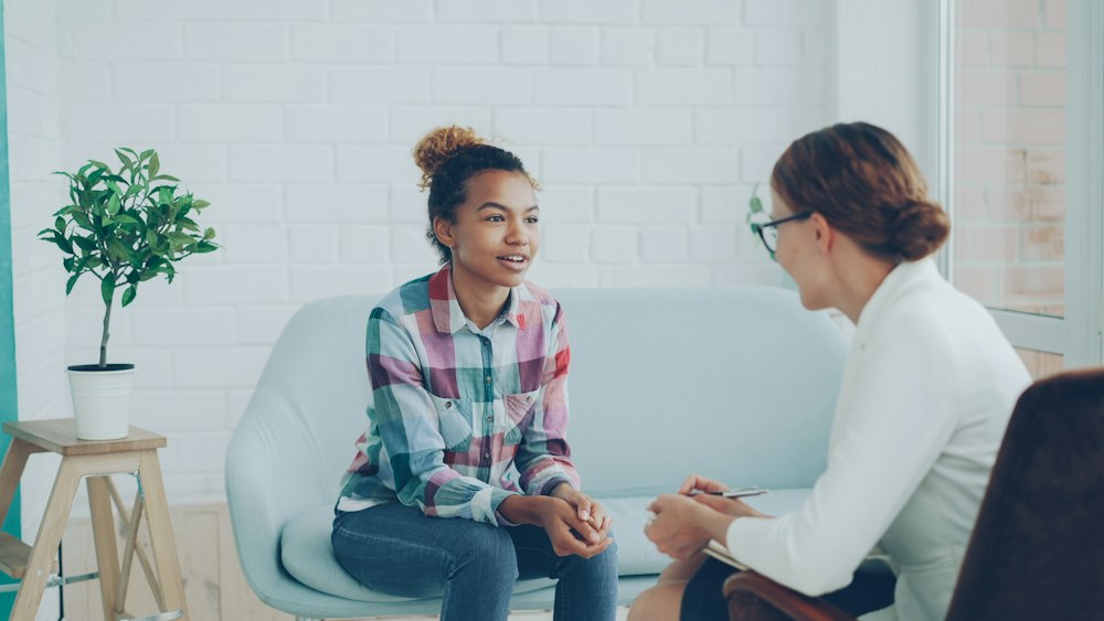 Counsellor guiding a student on the right IT certification